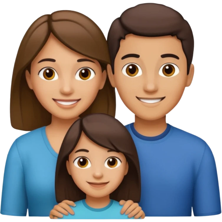 Latin mom with 3 kids. 15 year old girl. 13 year old boy and a 3 year old. emoji