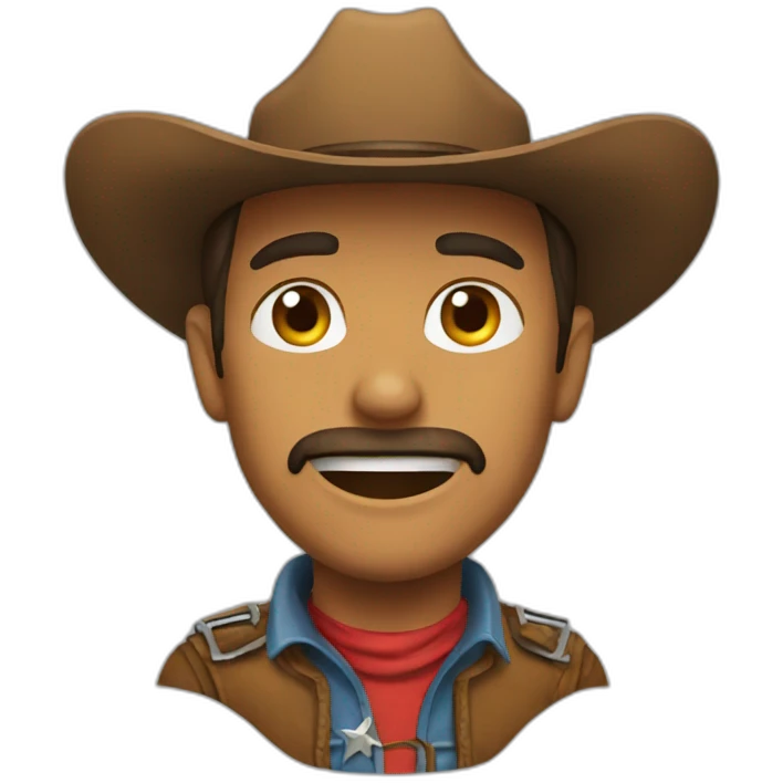 Cowboy bebado  emoji