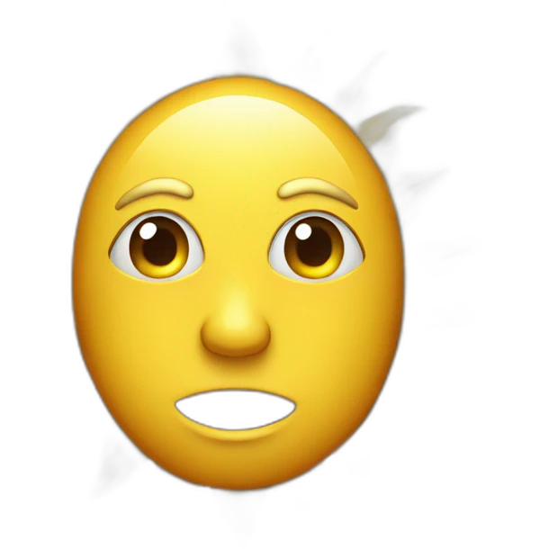 soleil qui pleure emoji