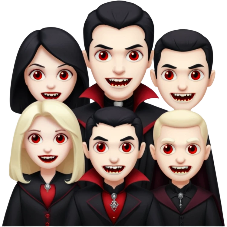 vampire family  emoji
