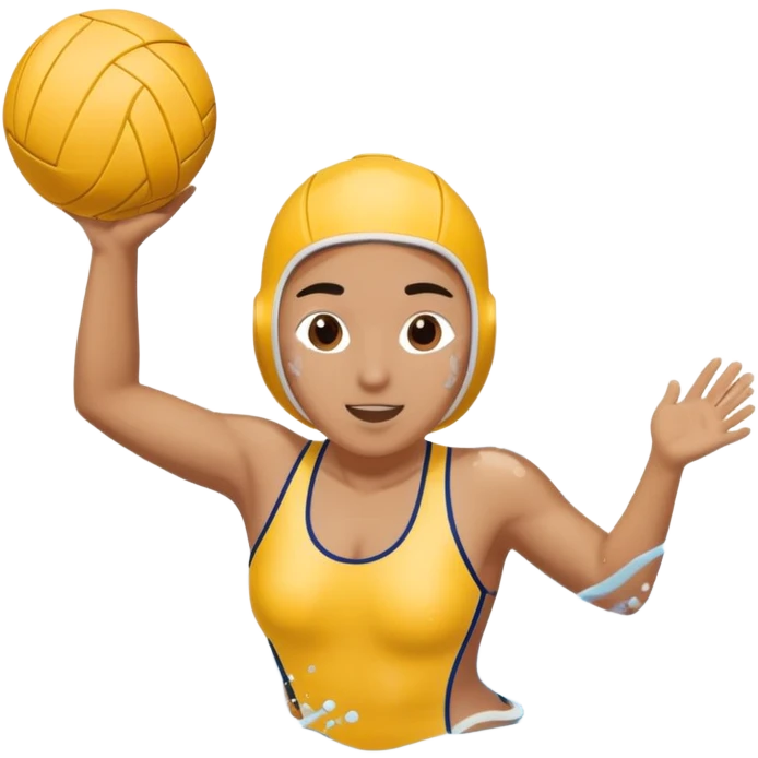 Marciano jugando a waterpolo emoji