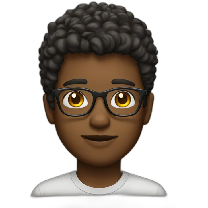 Boy with spects emoji