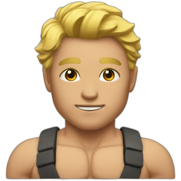 Aesthetic muscle emoji