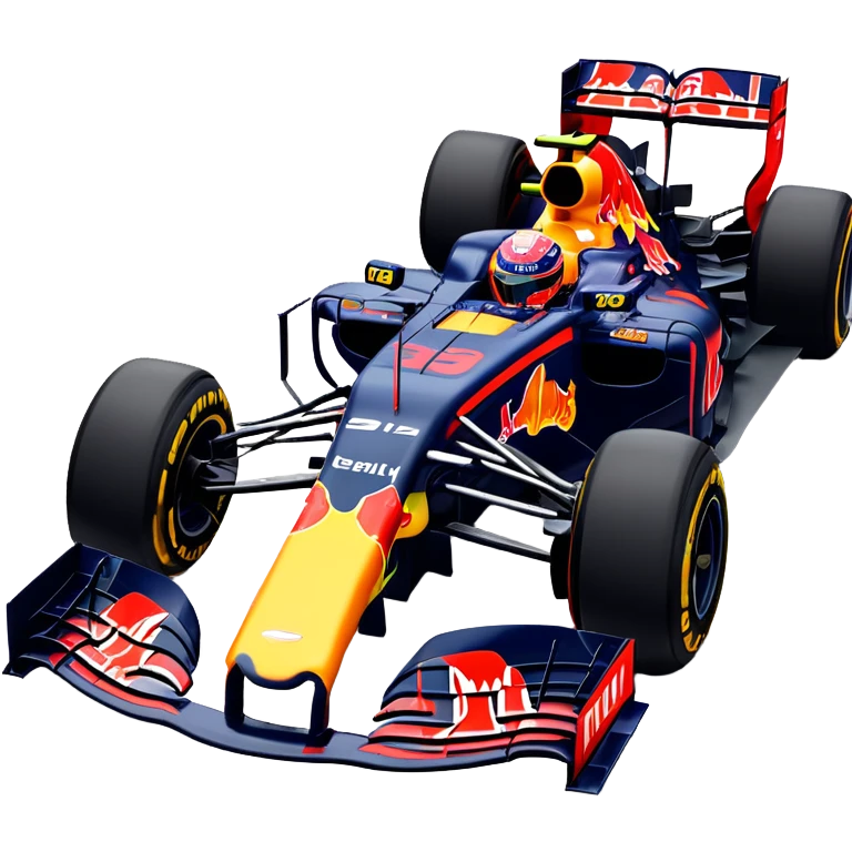 Max Verstappen F1 Car emoji
