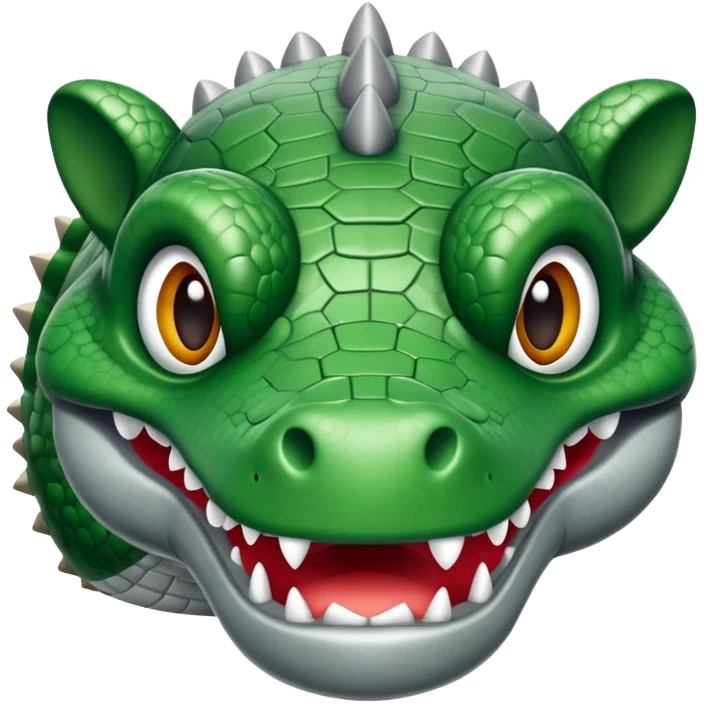  Un avión con cabeza de cocodrilo emoji