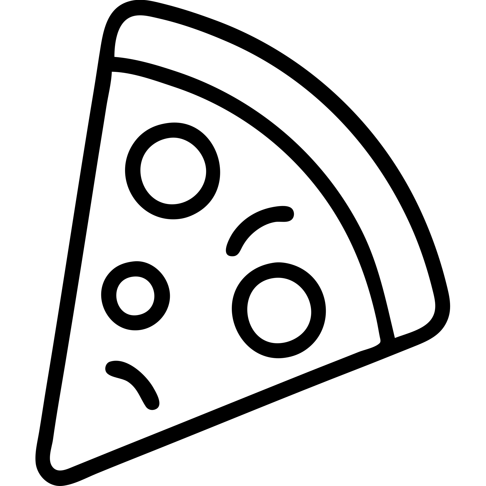 slice of pizza, outlined icon style, minimal details, black lines, no fill, modern look emoji