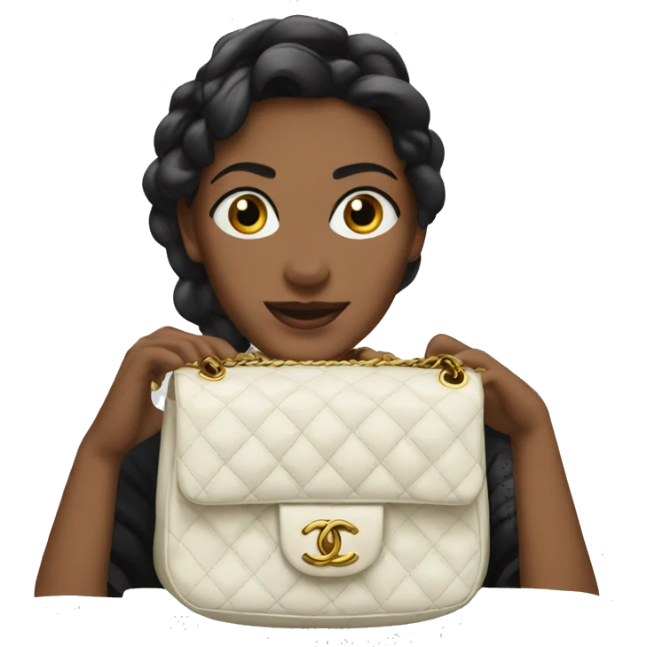 chanel bag emoji