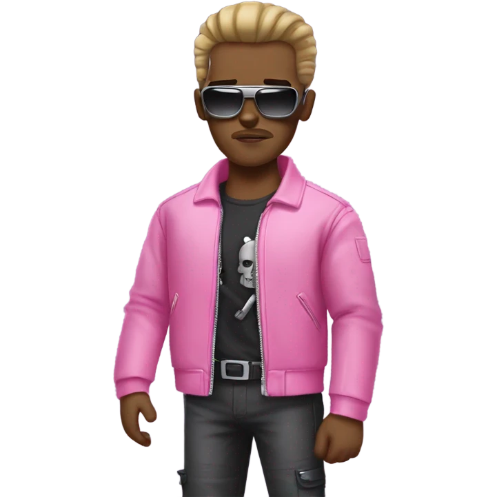 terminator in pink clothes emoji