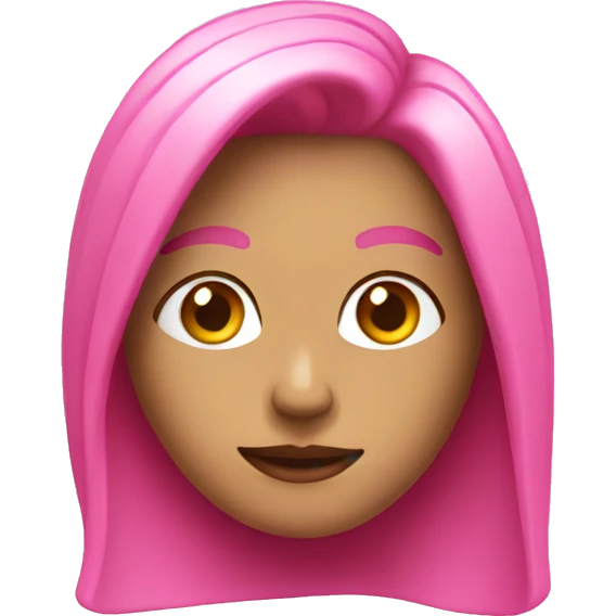 Pink emoji