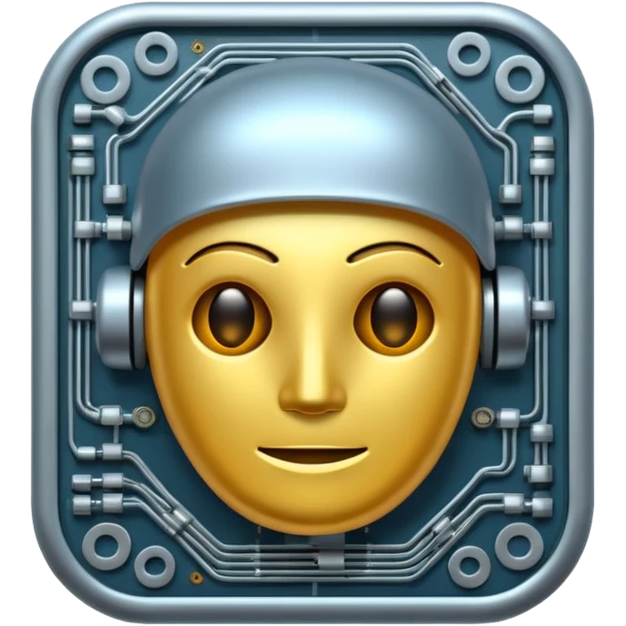 emoji of artificial intelligence itself emoji