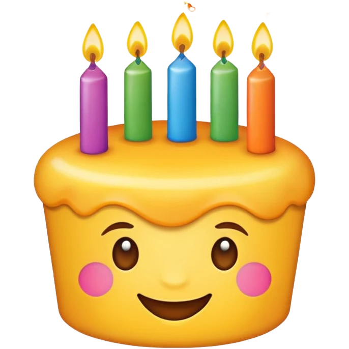 Happy birthday sign emoji