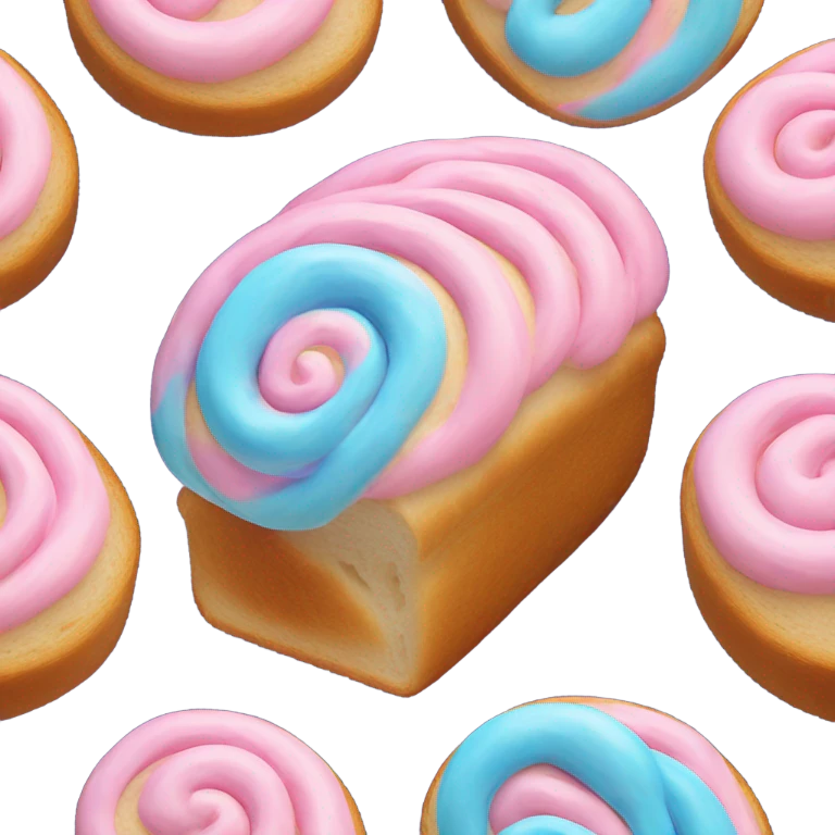 Bubblegum bread emoji