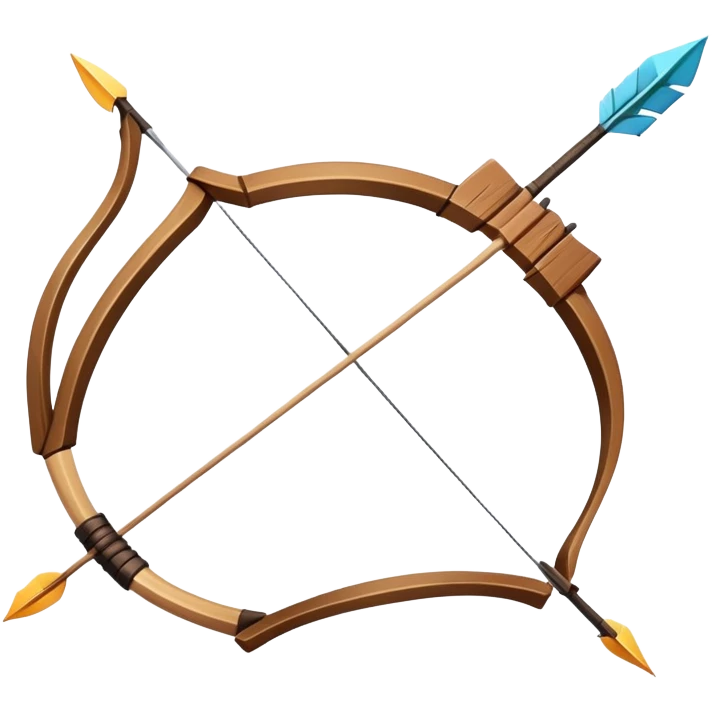 A bow with arrows emoji