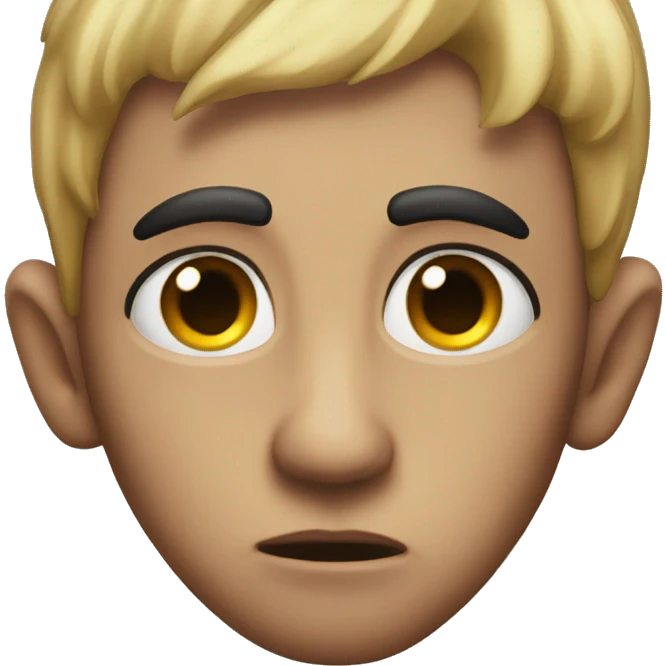 Bombastic side eye emoji