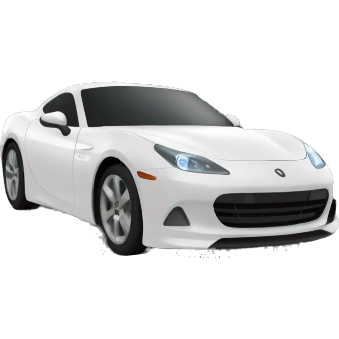 A sport car emoji
