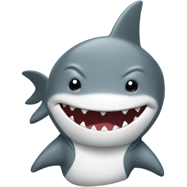 Shark with a Hoodie emoji