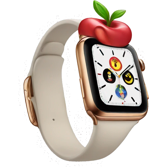 fancy apple watch emoji
