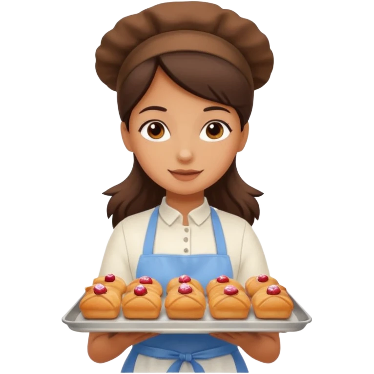 Baked girl emoji