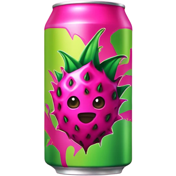 Energy Drink with the Taste of Dragonfruit & Dragon  emoji