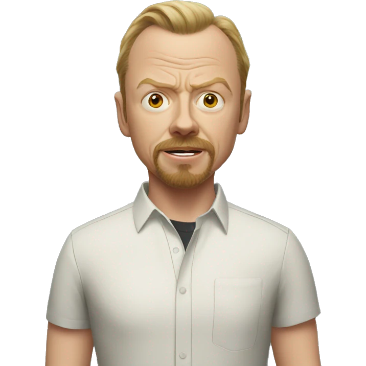Simon Pegg emoji