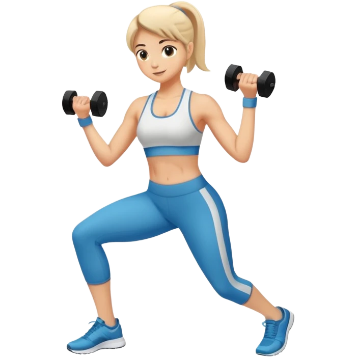 Working out emoji
