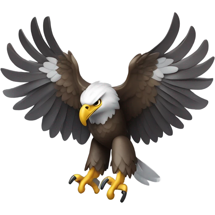 an eagle as a drone emoji