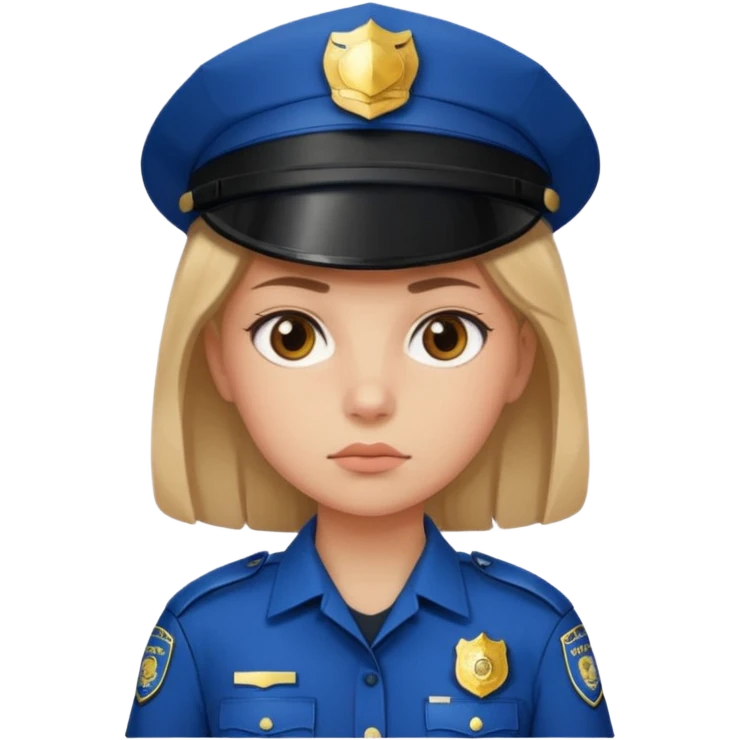 
police girle emoji