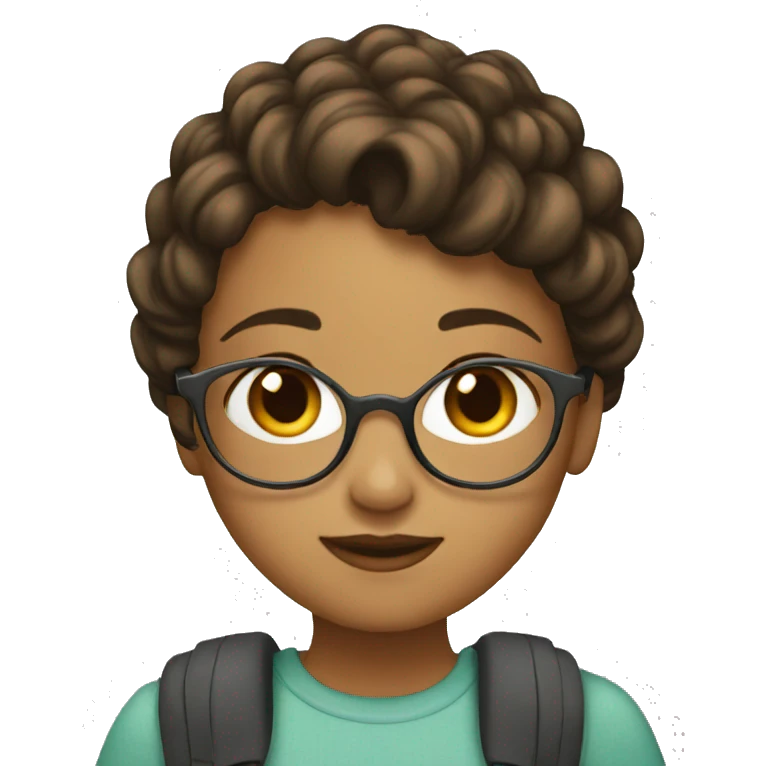 Girl book read emoji
