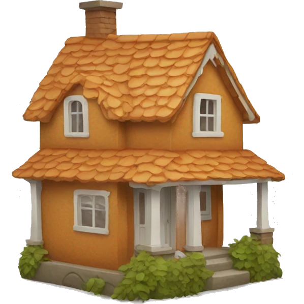ginger house  emoji