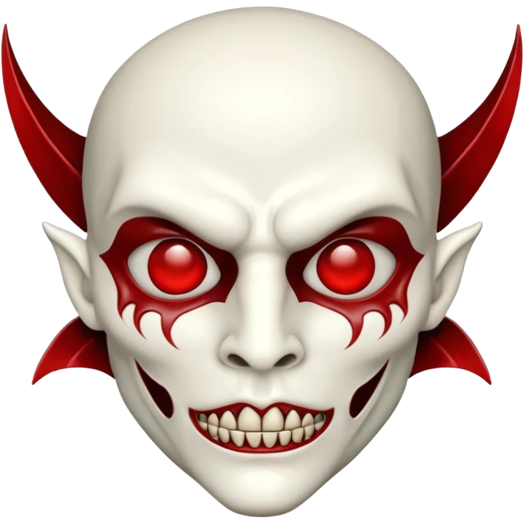 Vampire mask emoji