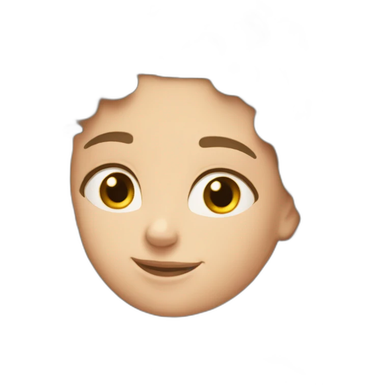 caucasian bald men huging a caucasian woman with long curly hair emoji