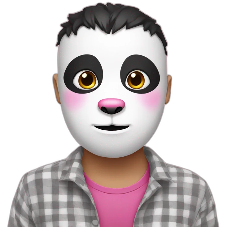 panda-pinkface emoji