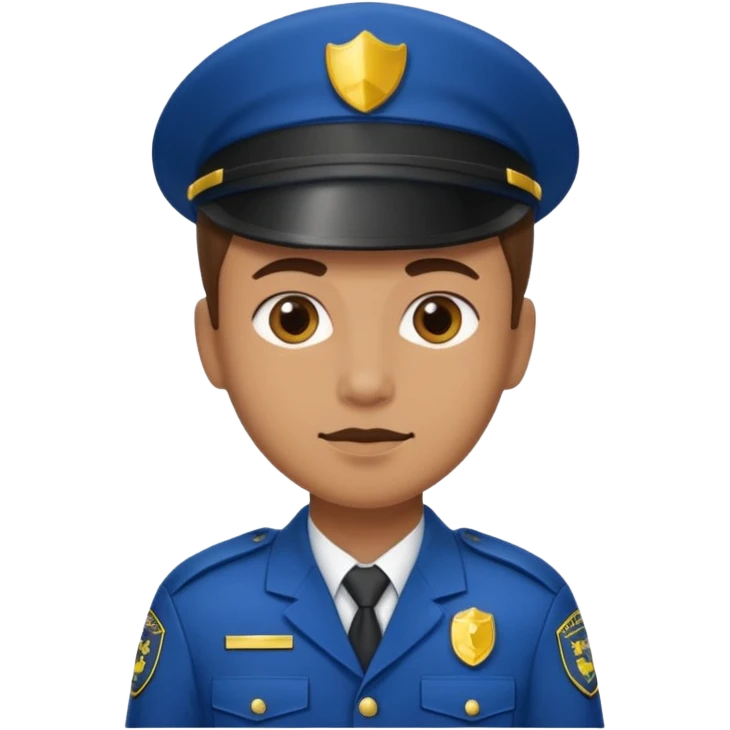 security uniform emoji