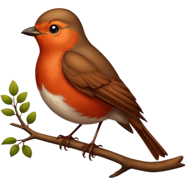 Robin bird emoji