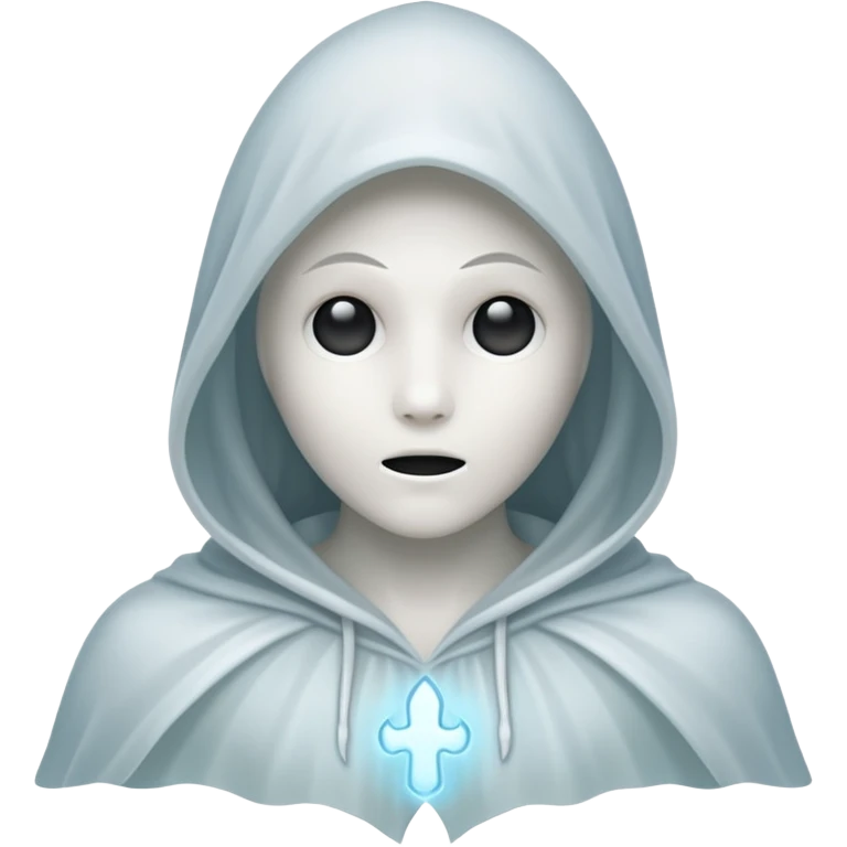 hooded ghost emoji