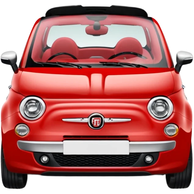 FIAT 500 1.0 HYBRID CABRIO rosso emoji