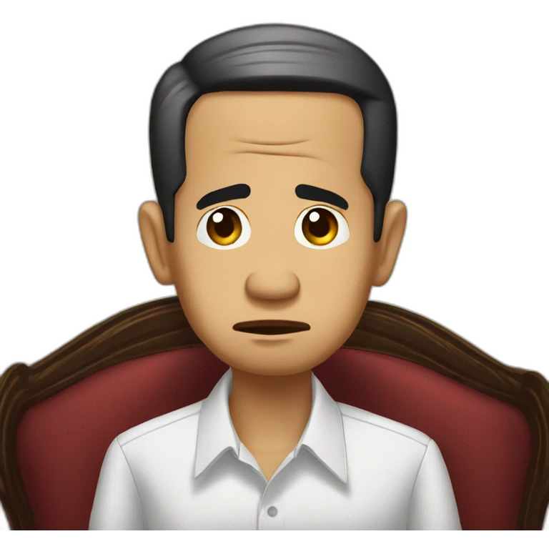 Jokowi Sad emoji