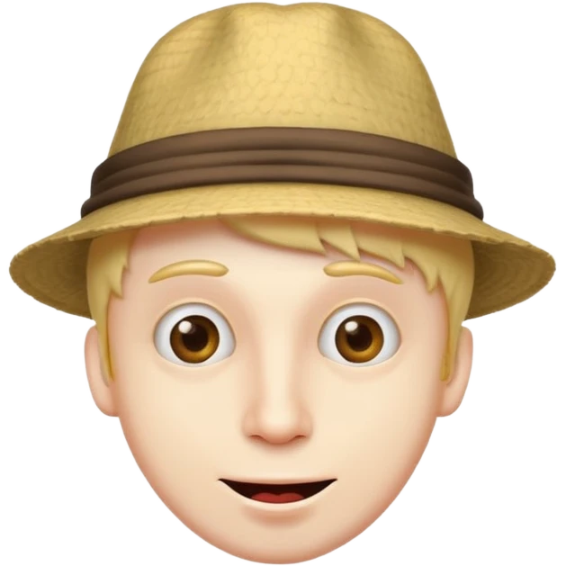 Super weird funny guy emoji
