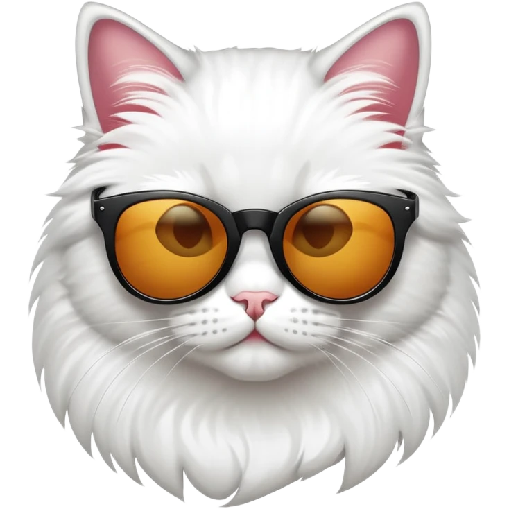 Cat wearing sunglasses emoji