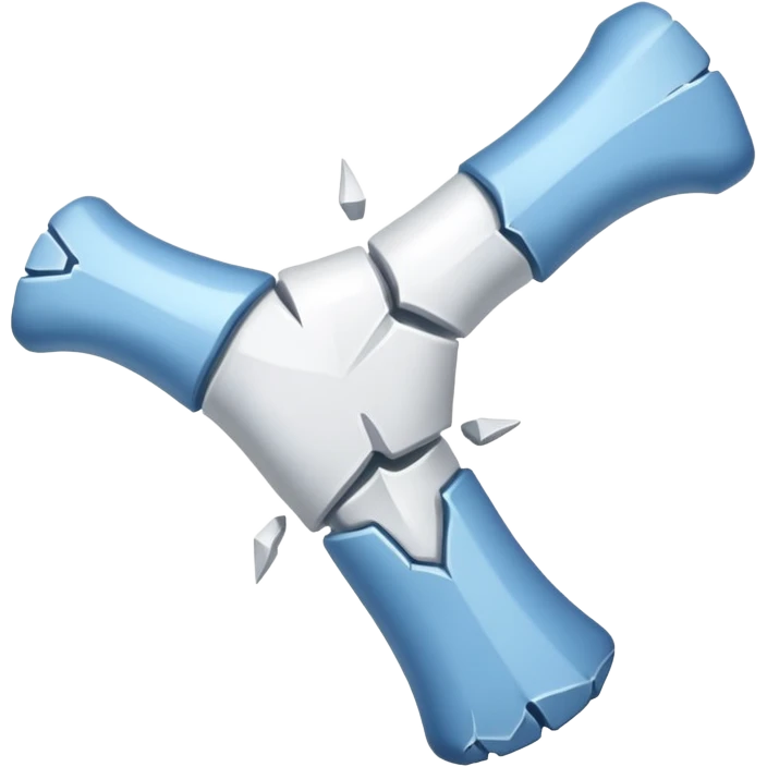 Broken bone  emoji
