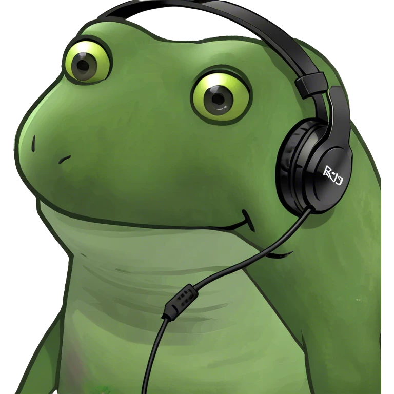 wearing an RGB gaming headset emoji