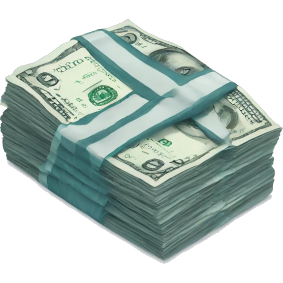 blue money  emoji