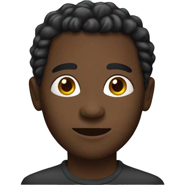 Black person emoji
