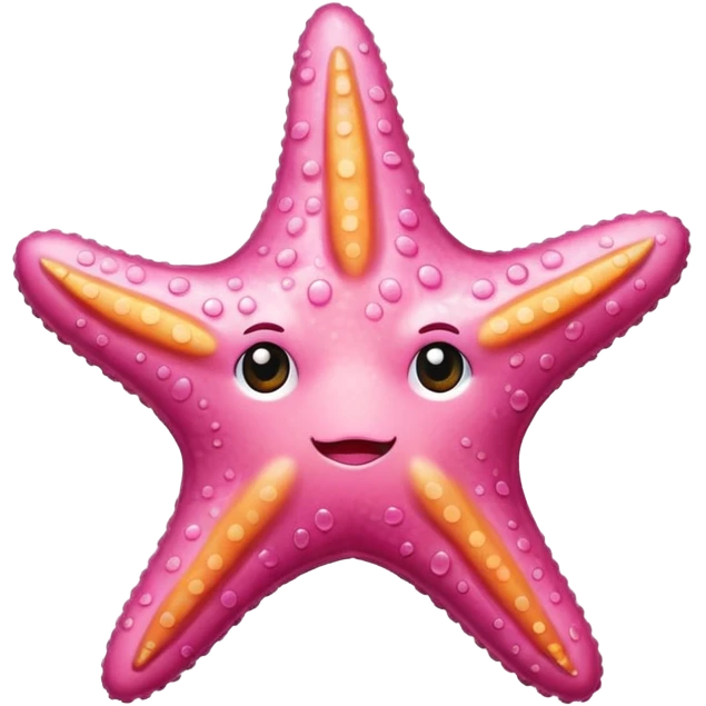 Blushed starfish emoji