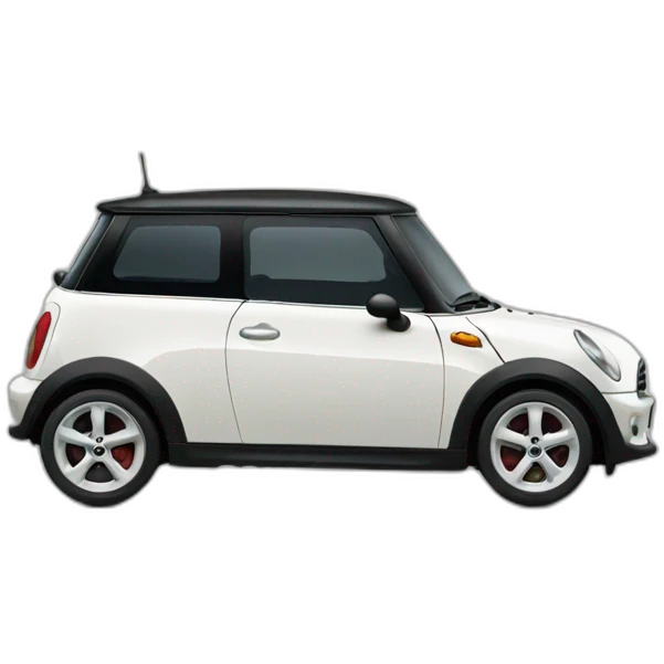 White Mini Car emoji