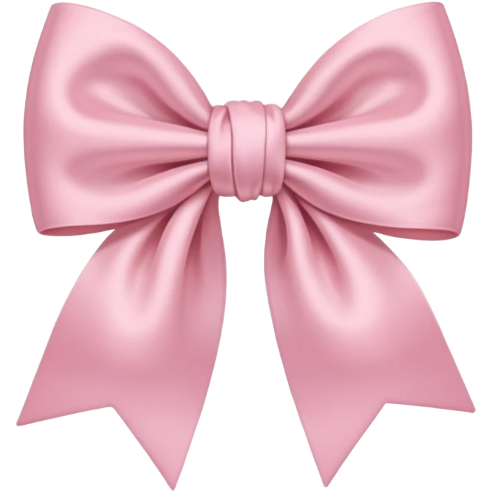 Aesthetic bow emoji