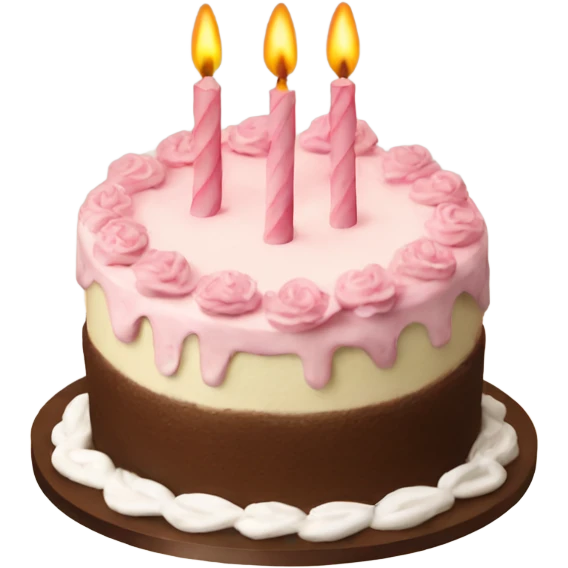 Beautiful Birthday cake emoji