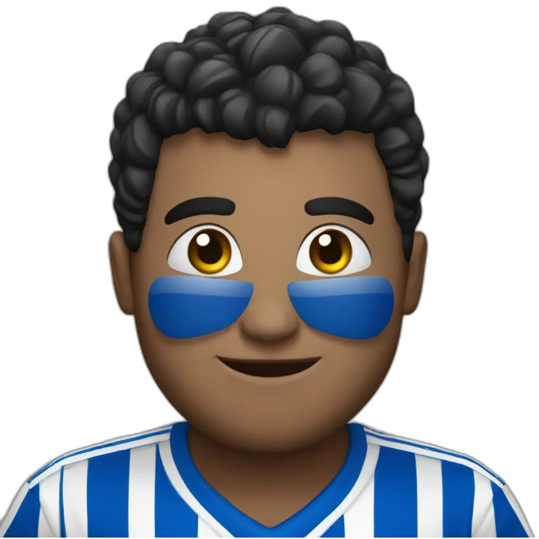 Millonarios fc supporter emoji