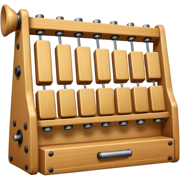 wooden glockenspiel instrument emoji