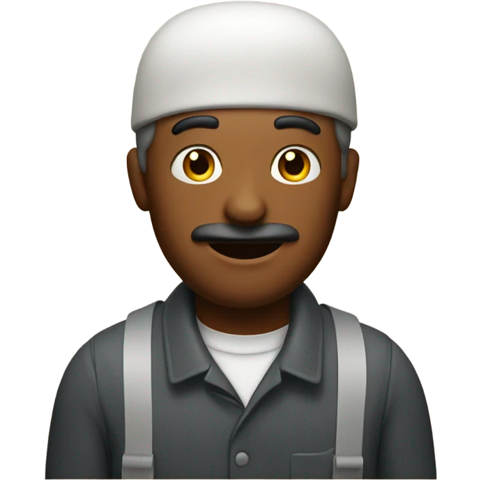 Burger man emoji